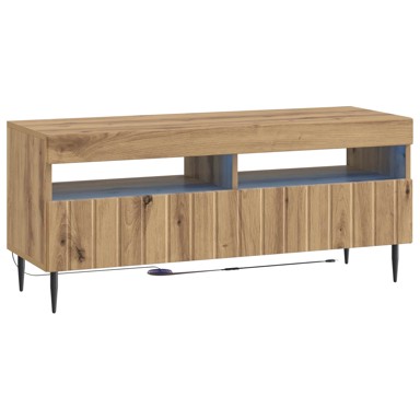 LED TV kabinet od konstruiranog drva, artisan hrast