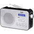 TREVI Prijenosni radio DAB 7F92 R, crno-bijeli