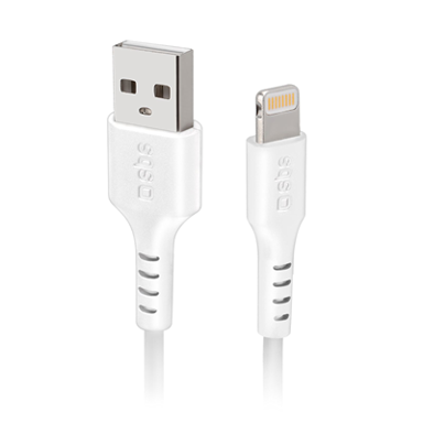 SBS Kabel USB-A 2.0 (M) na Lightning, 1 m, bijeli
