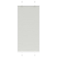 Plisirana roleta svjetlosiva 65 x 100 cm (širina tkanine 64,4 cm)