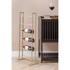 PT LIVING Metalni držač za boce vina, Single Floor, 5 boca, 38x84,5x20 cm, zlatna