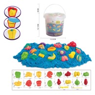 Set kinetički pijesak u kantici, 16 kalupa