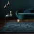 FLAIR RUGS Plavozeleni ručno rađen vunen tepih 120x170 cm Shard Teal
