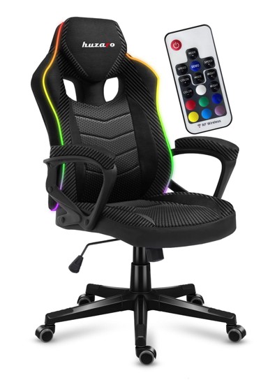 HUZARO Gaming stolica Force 2.5 RGB Mesh, crna