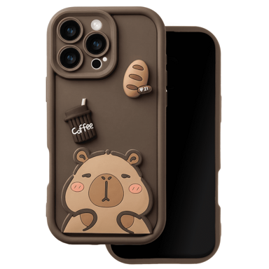 ONASI Coffee Time 3D silikonska maskica, za Samsung Galaxy A57