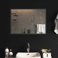 LED kupaonsko ogledalo, 70 x 50 cm, prozirno