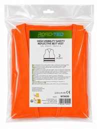 ROAD-TEQ Reflektirajući sigurnosni prsluk, veličina XL WTA03OROAD-TEQ reflective safety vest, size XL WTA03O, narančasti
