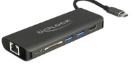 DELOCK Docking stanica USB 3.2 87721, crni