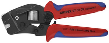 KNIPEX Kliješta za kvadratno prešanje čahura, 0.08–10 mm² + 16 mm²