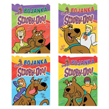 Scooby doo bojanka 1-4