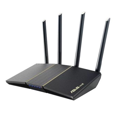 ASUS Pojačivač wireless router RT-AX57, AX3000, 802.11a/b/g/n/ac/ax, 4x 10/100/1000 LAN + WAN, 4 antene, bežični