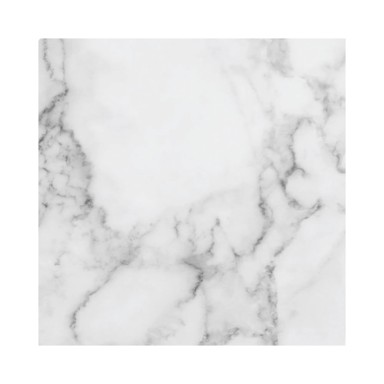 AMBIANCE Podna samoljepljiva naljepnica Slab Stickers White Marble, 30 x 30 cm