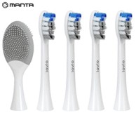 MANTA LOVIO SonicProtect PRO Glave za električnu četkicu, 5 kom, srednje, bijele