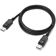 LENOVO DisplayPort kabel 4X91U92142, 1,8 m, crni