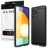 Maskica za Samsung Galaxy A73 / A73 5G, oklopna, karbon uzorak, crna