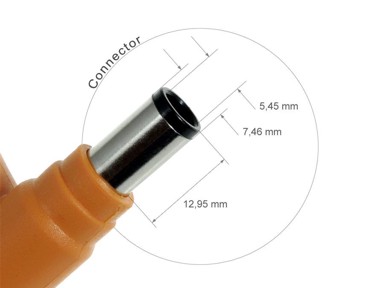 Konektor za AC adapter prijenosnog računala, br. 29, 7,5 x 5,5 x 13,0 mm