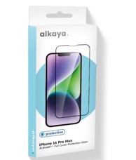 ALKAYA Zaštitno staklo A Shield 3D Full Cover za iPhone 16 Pro Max, transparentno