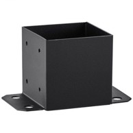 VEVOR Postolje nosač QBLZ-6in-4, 214 x 146 x 140 mm, crno