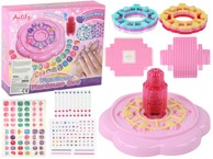 Set za nokte Diamonds, sa šljokicama i naljepnicama