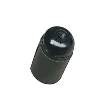 WERTOR Grlo za žarulju E27 crno