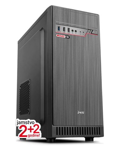 MSGW Stolno računalo Office i133 / Intel Core i5-8400, 8 GB RAM, 240 GB SSD, Intel UHD Graphics 630, Windows 10 Pro