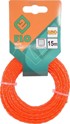 FLO Silent žica za trimer 89479 2 mmx15 m, crna