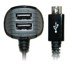 PAMA Auto punjač, 2 x USB, Micro USB, 4,8 A, 12/24 V