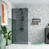 STIL Tuš kabina Walk In 80X200 CM siva
