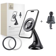 TECH-PROTECT Magnetni MagSafe teleskopski auto stalak za ventilaciju, vjetrobransko staklo i kontrolnu ploču N56