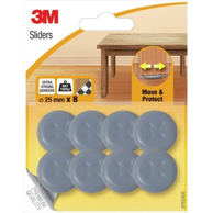 3M Navlaka za zaštitu podova SP62A06, okrugla, 25 x 25 mm, 8 kom, siva