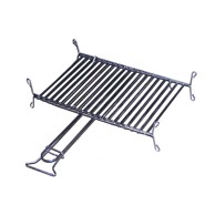 Duple niklovane gradele s nogama, 29 x 47 cm