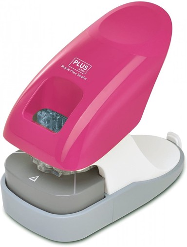 Klamerica bez spajalica, 10 listova, ružičasta