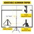 VEVOR Projektorsko platno DM-ABS-90 200x113 cm Podesivo Prijenosno