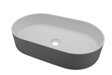 SINK SOLUTION Umivaonik Oval 595x395x120 mm, bijeli