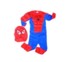 Kostim Spiderman, dječji, crveno-plavi