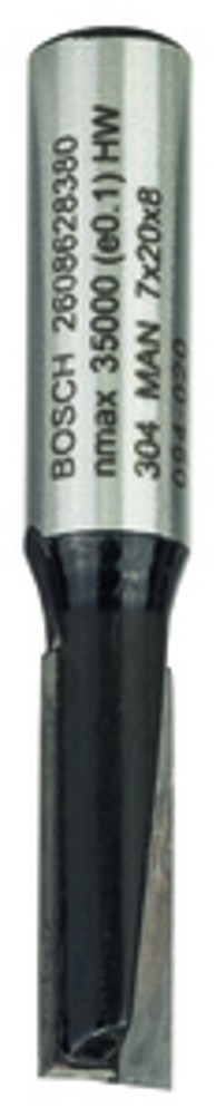 BOSCH Glodalo za utore Standard for Wood, 2 oštrice