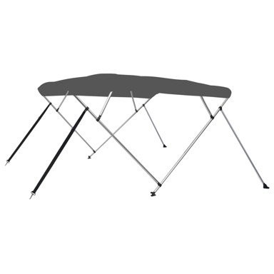 Bimini tenda s 4 luka, 243 x 196 x 137 cm, antracit 