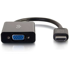 C2G Video adapter 41350 HDMI na VGA 0,2 m, crni