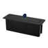PLASTROL Ugradbena utičnica, 3x Schuko, USB-A, USB-C, crna
