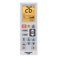 Univerzalni daljinski upravljač za klima uređaj K-2988E, LED svjetlo, bijeli