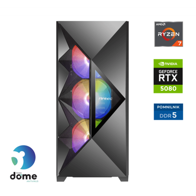 ANNI Stolno računalo Gamer Elite / AMD Ryzen 7 7800X3D, 64 GB, 2 TB SSD, NVIDIA GeForce RTX 5080, Free DOS