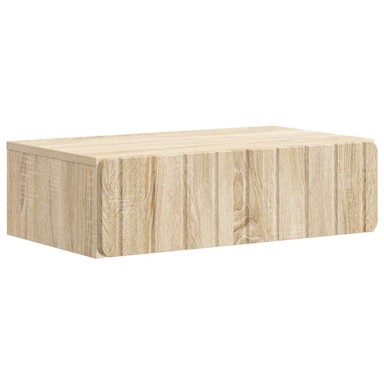 Zidni stol, 59 x 34,5 x 17 cm, hrast sonoma