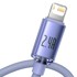 BASEUS Kabel Crystal Shine, USB na Lightning, 2.4 A, 2m