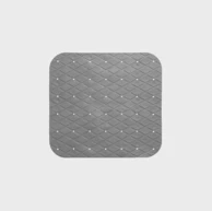 FIVE Podloga za kadu, 55x55 cm, pvc, siva