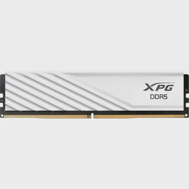 ADATA RAM memorija XPG Lancer Blade AX5U6400C3216G-SLABWH, DDR5, 16 GB, 6400 MHz, CL32, Intel XMP, AMD EXPO, bijela