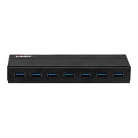 LINDY USB 3.1 hub, 7 priključaka, s funkcijom punjenja
