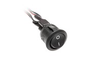 Prekidač 3 A s kablovima 12 V max 36 W, crna