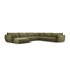 MAZZINI SOFAS Zelena kutna garnitura (desni kut) Vanda, 384x284x85 cm