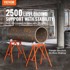 VEVOR Stalak za cijevi s valjkastom glavom, 680 x 745 x 900 mm, 1134 kg