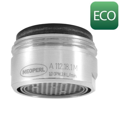 SAPHO Neoperl perlator M24×1, vanjski navoj, 3,8 l/min, krom